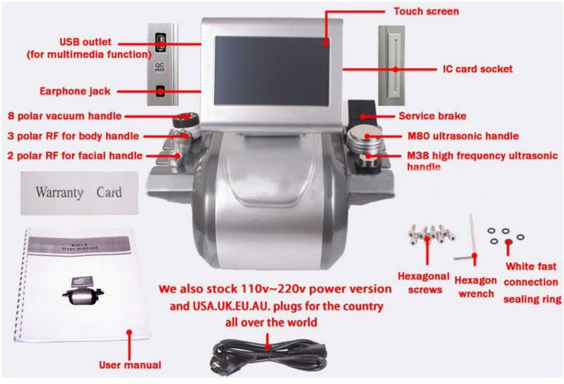 LN-RU+5 ultra cavitation/ultra cavitation equipment
