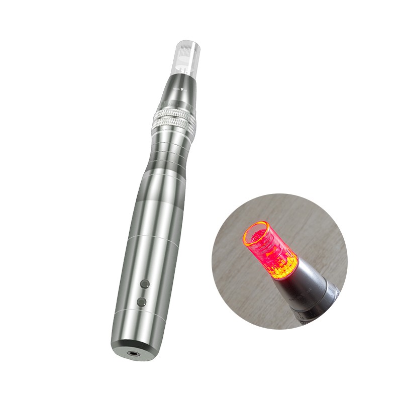 7 colors rechargeable dermapen with led light 