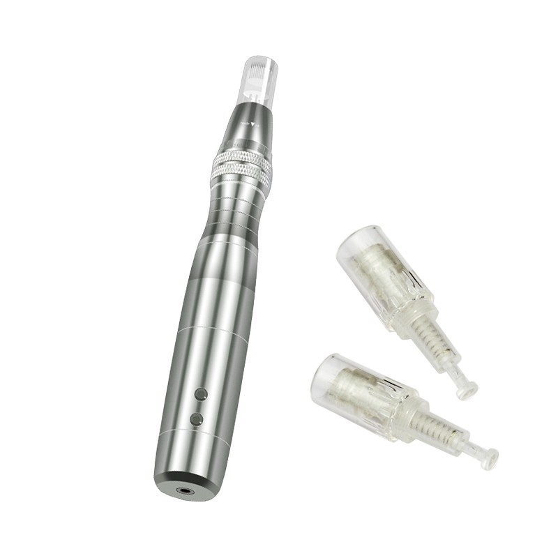 7 colors rechargeable dermapen with led light 