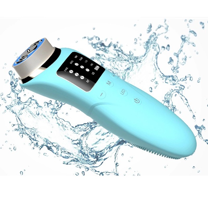 New Product 2020 Factory Hot Ultrasonic Equipment Facial Massager Cosmetic Equipment Face Massager For Caring Face 