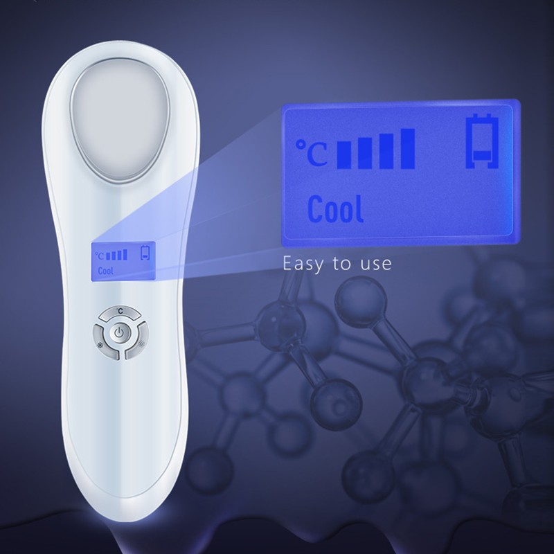 Belle Professional Beauty Device Handle LED Hot and Cold Facial Beauty Machine 