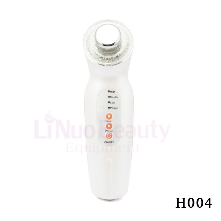 Household portable Korean vibration ultrasonic eye massage spa radio frequency equipment facial machine
