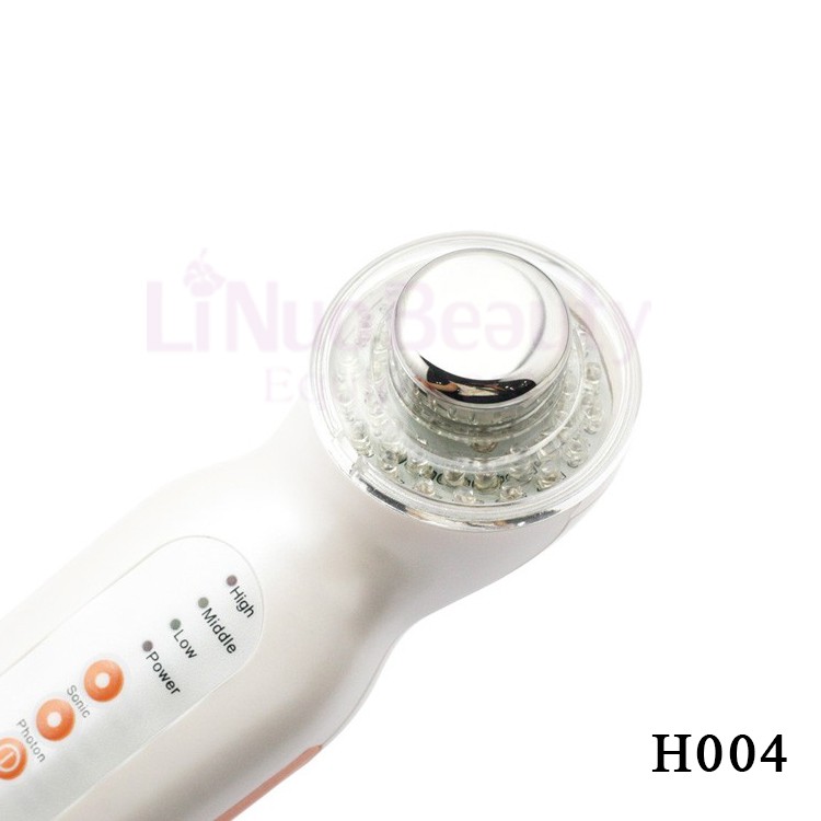 Household portable Korean vibration ultrasonic eye massage spa radio frequency equipment facial machine