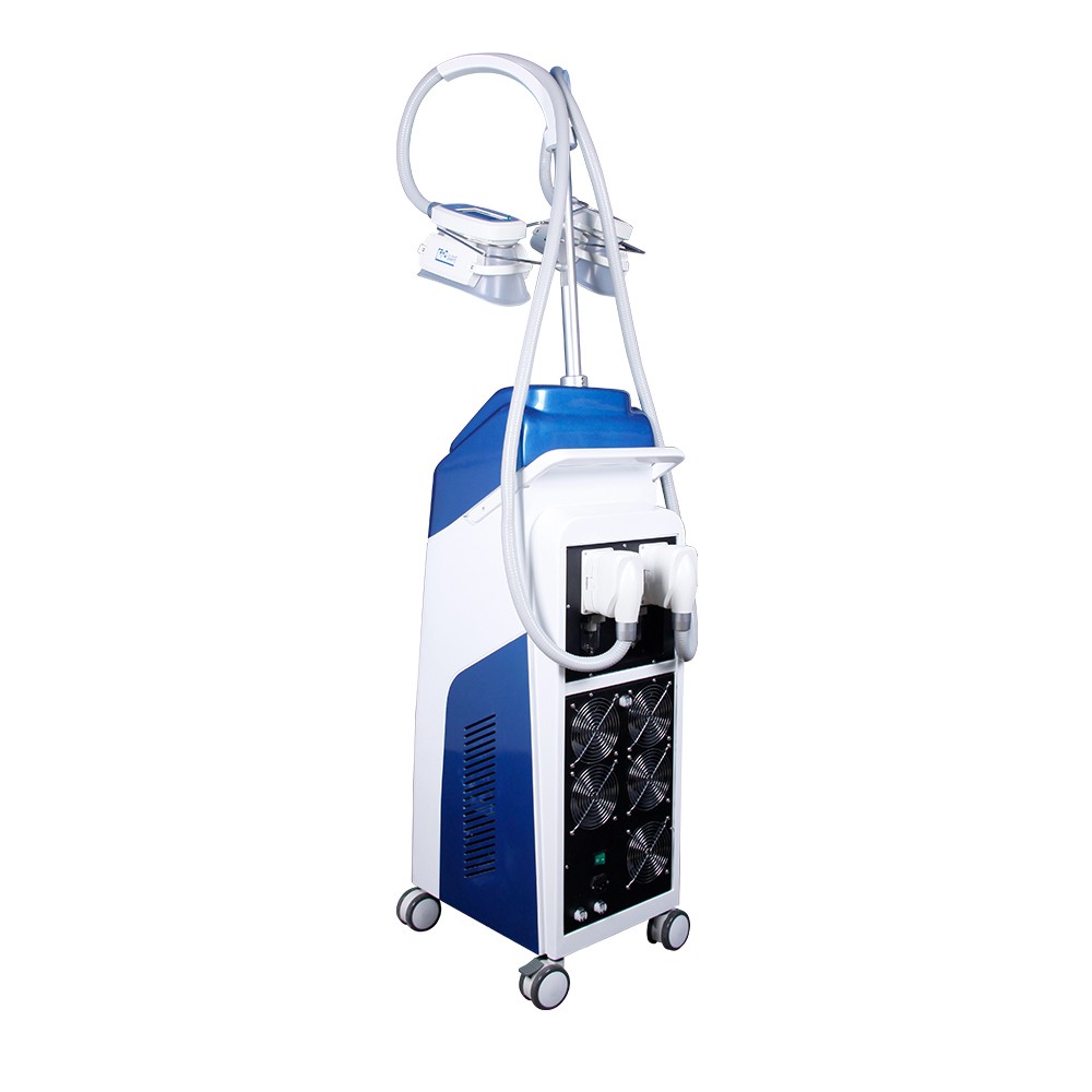 Multifunctional beauty salon cryotherapy hot fat three-in-one fast weight loss machine