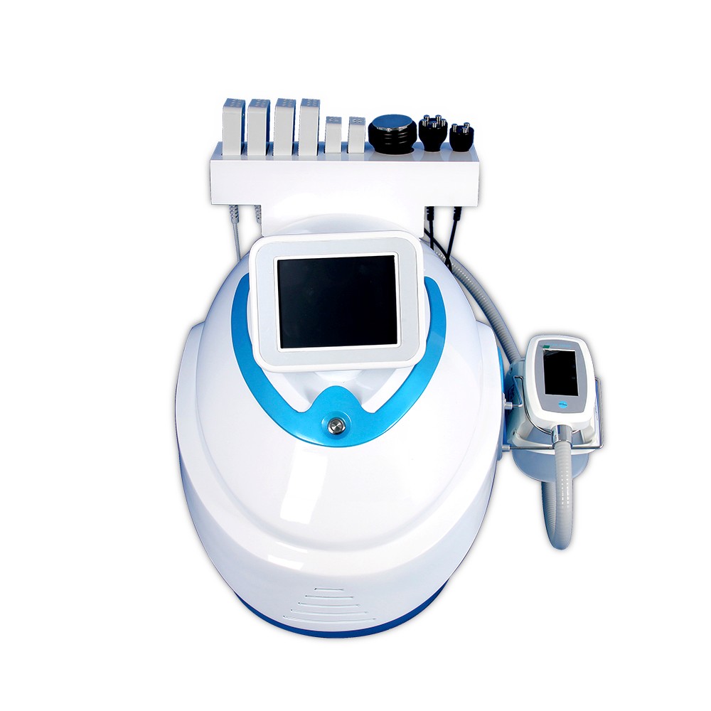Multifunctional cavitation radio frequency weight loss cryotherapy machine Frozen weight loss fat melting cold type cold slimming machine