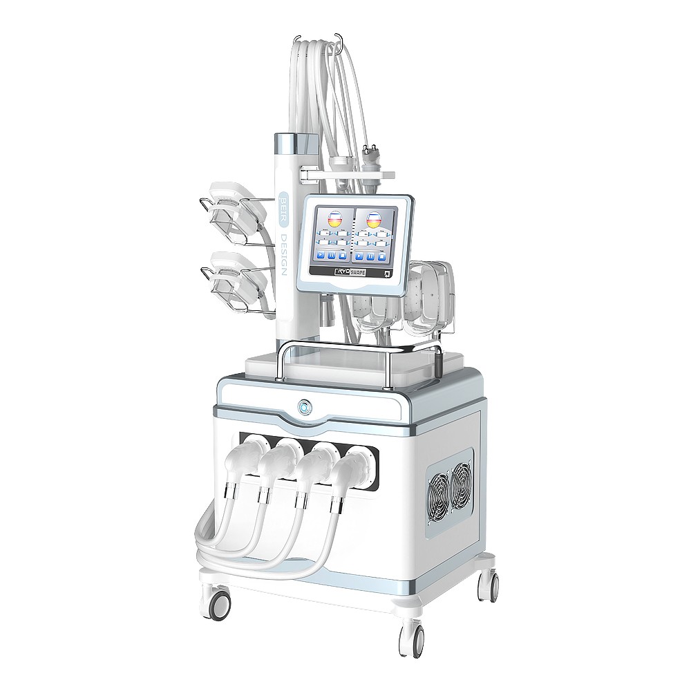 he latest 7-in-1 shock wave therapy freezing technology lipid vacuum cavitation radio frequency machine body slimming fat reduction machine