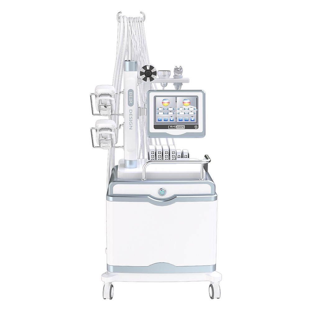 The latest 7-in-1 shock wave therapy freezing technology lipid vacuum cavitation radio frequency machine body slimming fat reduction machine