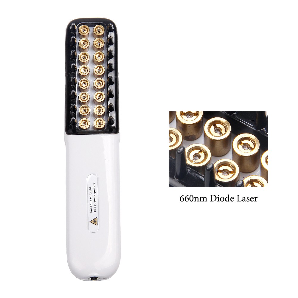 Hair-growth comb massage comb Laser far-infrared hair-increasing comb