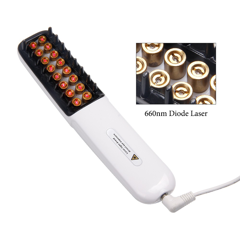 Hair-growth comb massage comb Laser far-infrared hair-increasing comb