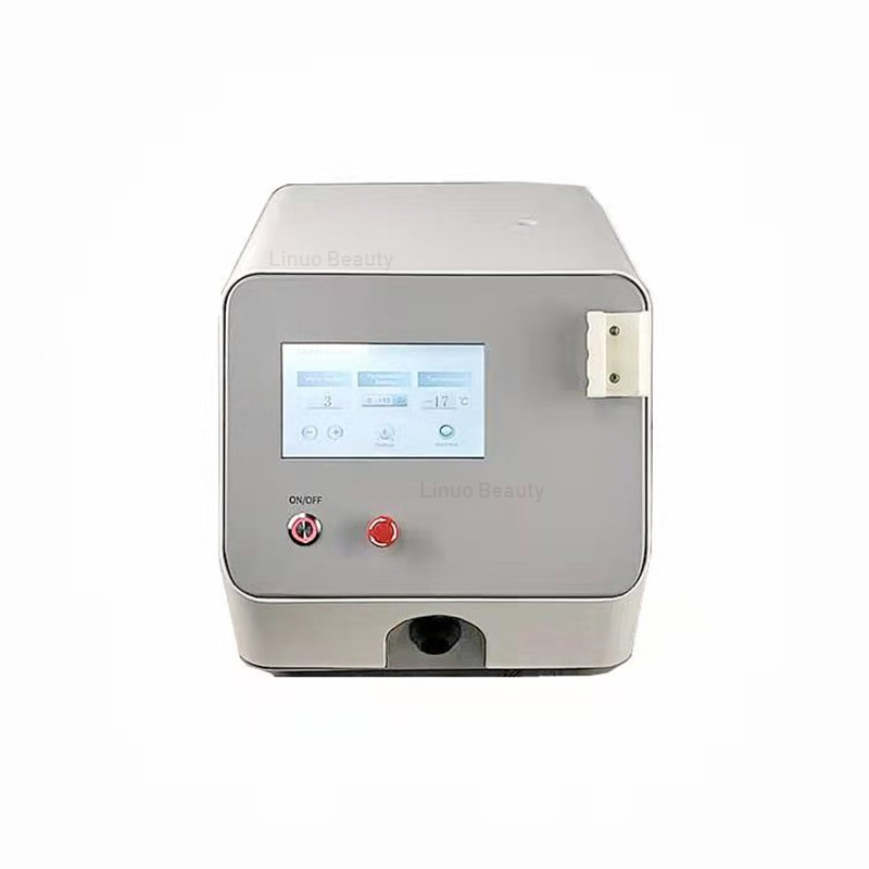 Portable Skin Cooling Beauty Device/Skin Chiller Cold Air Cooling Machine For Nd Yag Laser Tattoo Removal Skin Cooler Machine 