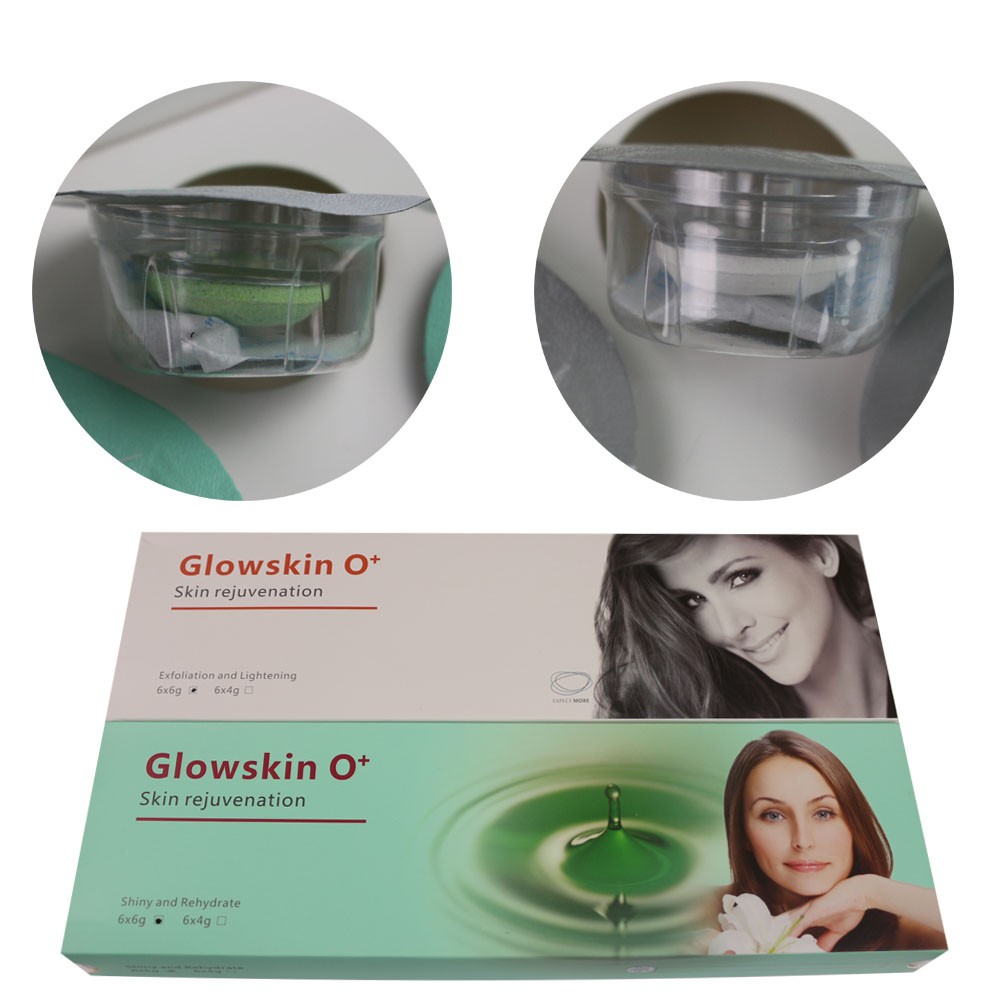New oxygen capsugen facial care skin rejuvenation jel skin lighting jel for salon use