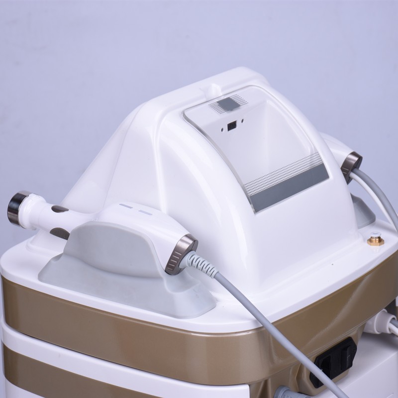 Radar ice sculpture focusing on facial sculpture anti aging RF + high energy ultrasound/Ultrasonic wrinkle beauty machine