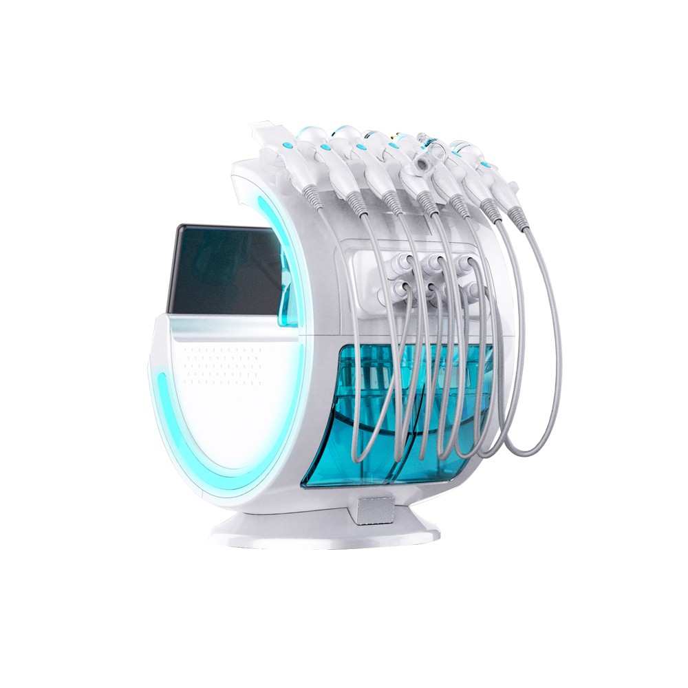 2021 new 7 in 1 Intelligent ice blue hydro dermabrasion oxygen facial deep cleaning hydra beauty machine with skin analyzer  1 - 2 Pieces CN¥6,290.13 >=3 Pieces