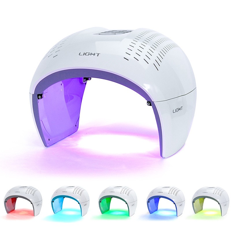 7 Colors facial spa red light therapy professional pdt machine led face mask