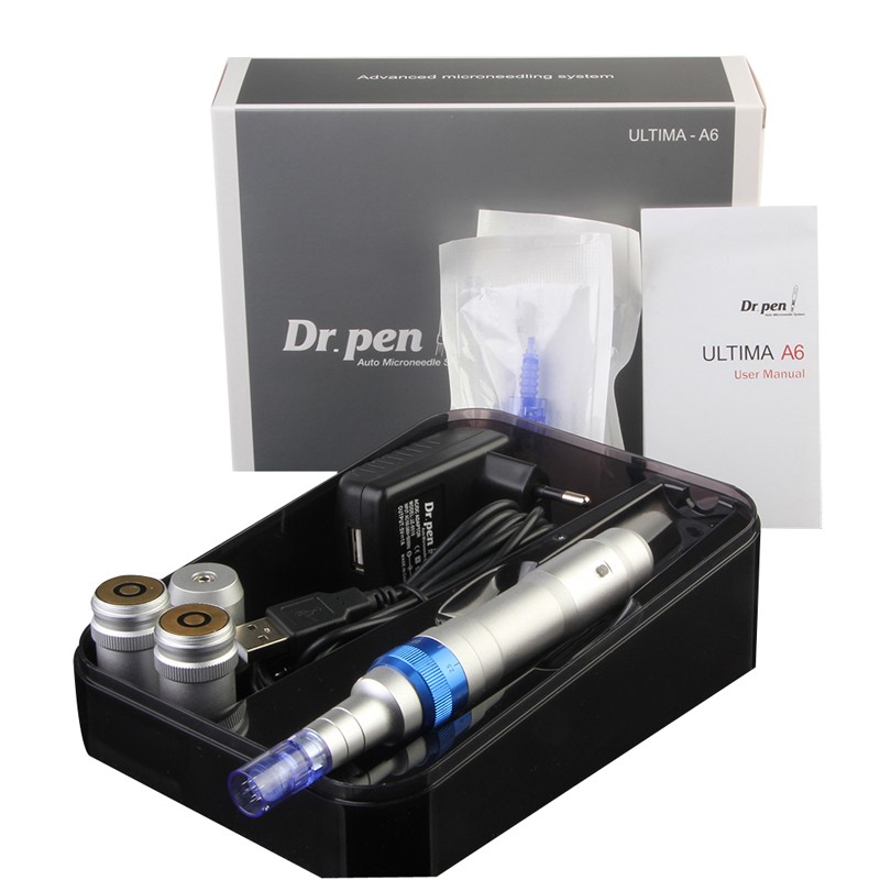 Professional ultima a6 anti aging skin care therapy mirco needing wireless electric tattoo derma pen 