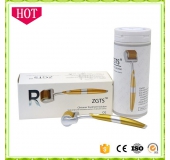 Professional  micro needles derma roller dns titanium gold dermaroller face massage roller or home use facial skin care