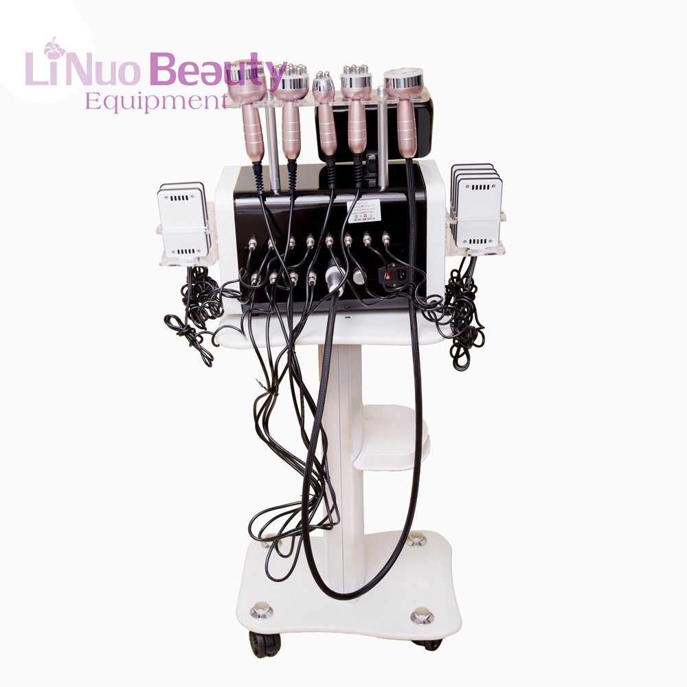 Rf Beauty Machine Cavitation Ultrasonic Vacuum RF BIO laser 6in1 lose weight machine