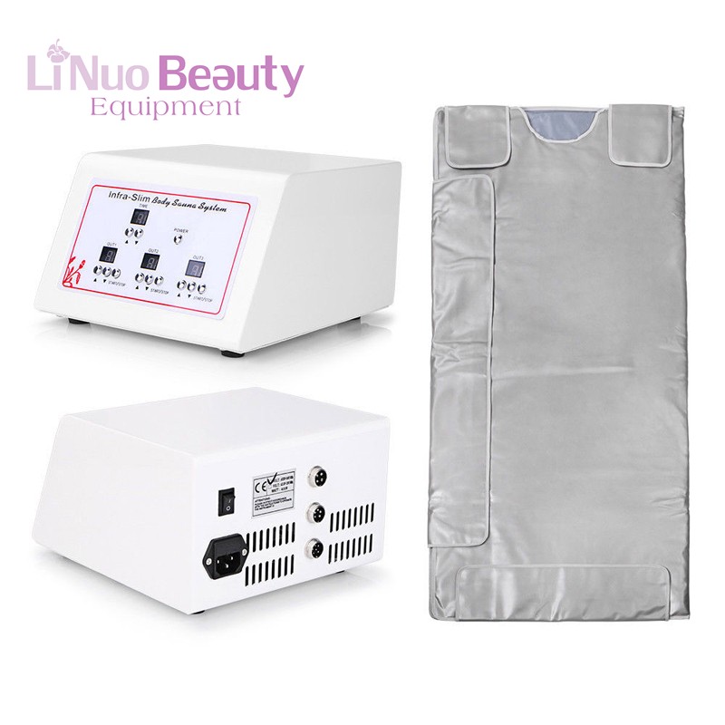 ready to ship Far infrared slimming sauna thermal slim blanket for beauty center oem sauna blanket
