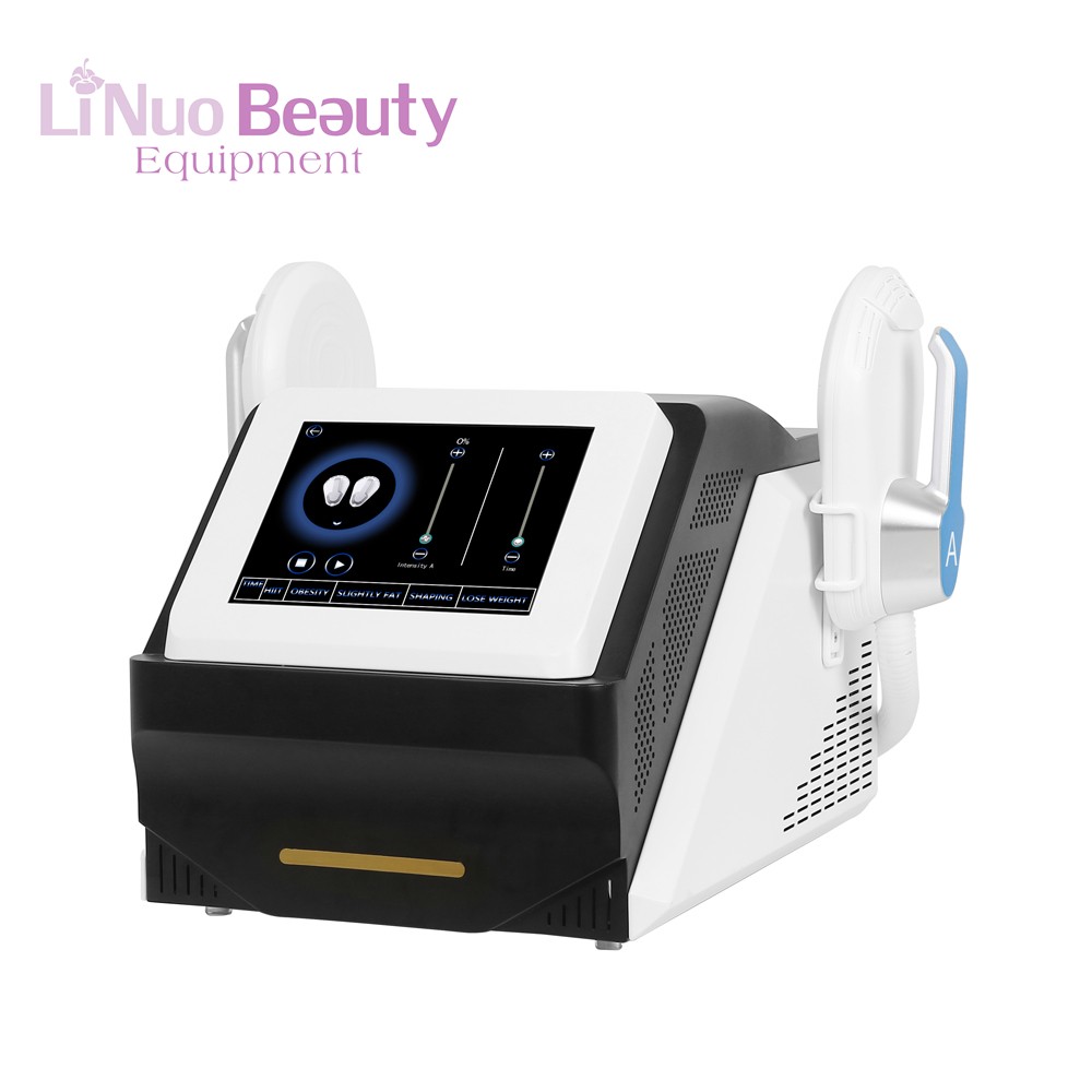 Portable body slimming beauty machine equipment for muscle build