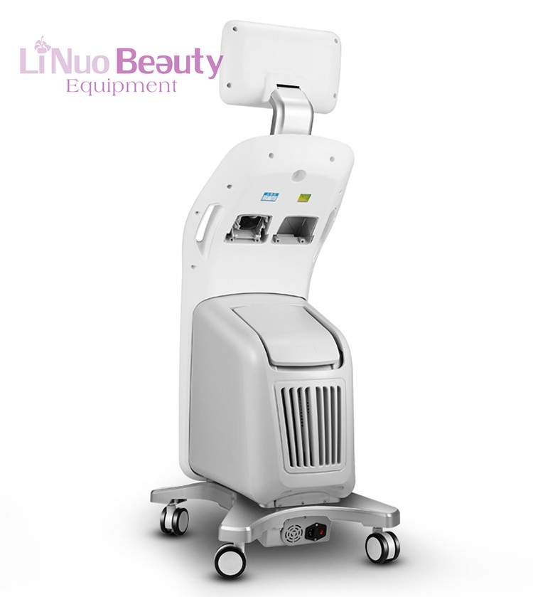 Vertical Hifu liposonic 2 in 1 Face lifting body slimming anti-wrinkle weight loss machine