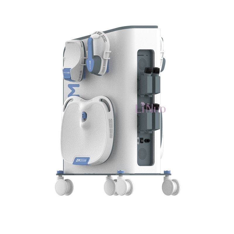 EMT plus RF handle for buttock abdomen 2 handle thighs optional seat matt chair pelvic floor muscle exercise slimming machine