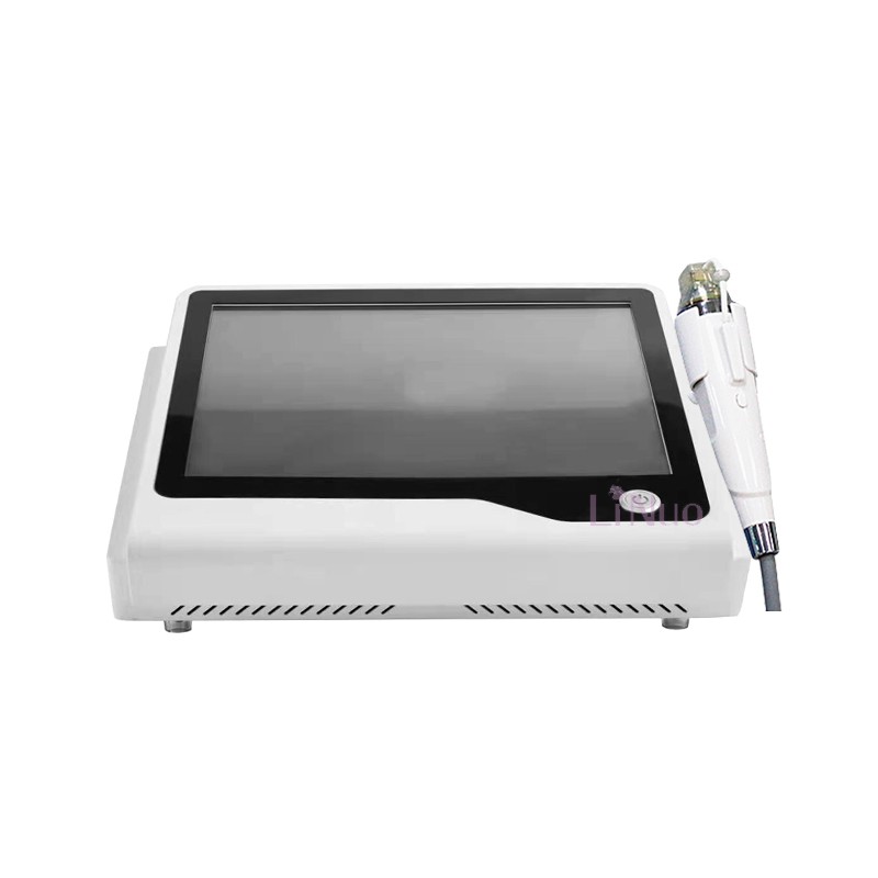 desktop kind white case machine golden micro-needle fractional rf /fractional rf needle