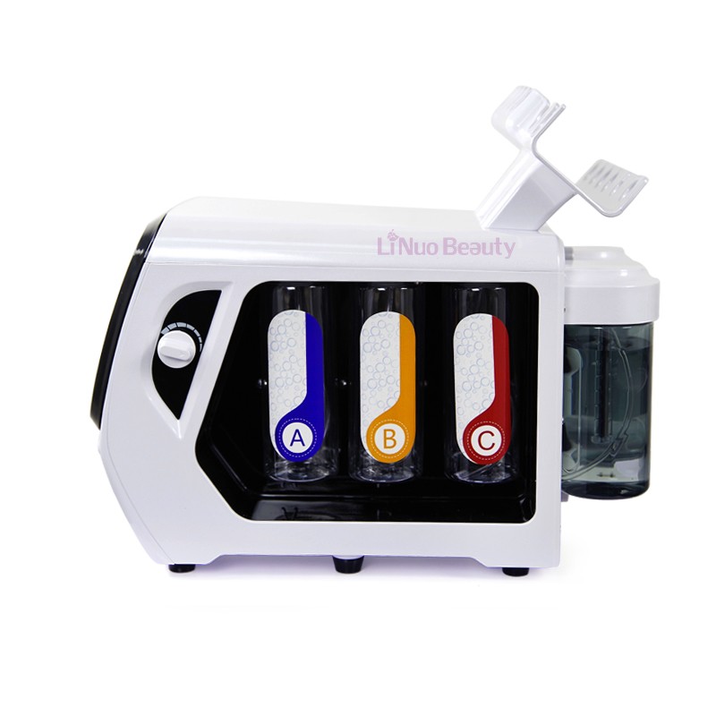 Oxygen Therapy Hydro Facial Machine Hydrogen Spray Hot Air Bubble Hydra Peel Dermabrasion Cleaning Machine