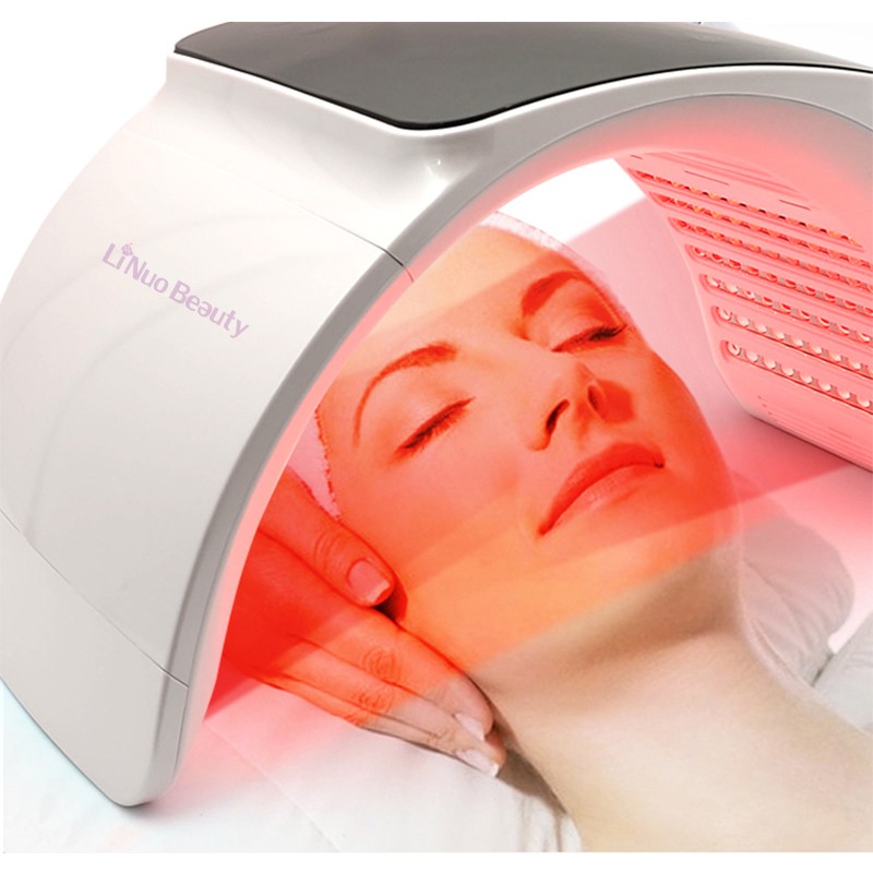 7 Color Led Face Pdt Omega Light Therapy Machine Therapy Facial Skin Rejuvenation