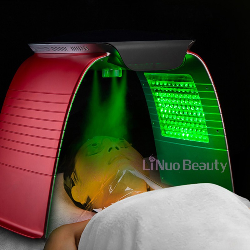New led facial device pdt light therapy 9 in 1 photon light therapy machine