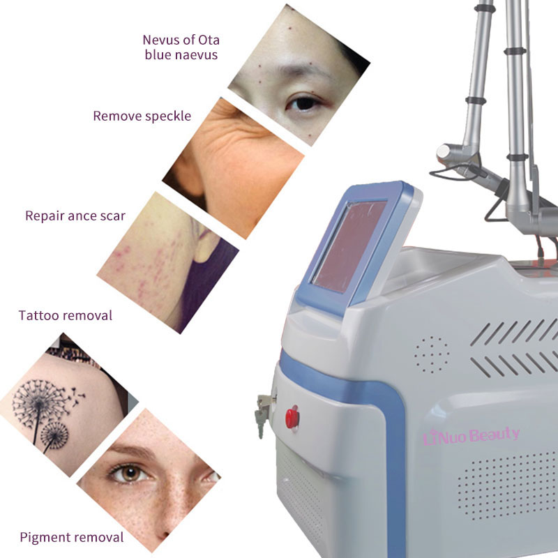 Portable Picosecond Laser Tattoo Removal Machine /Pico Second Beauty Equipment /1064nm 755nm 532nm Pico Laser